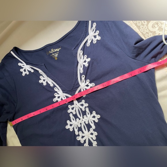 Lilly Pulitzer/ L Pima cotton ✨♥️ - Picture 10 of 12